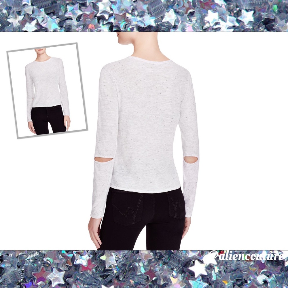 Trendy Monrow Elbow Cutout Longsleeve Tee